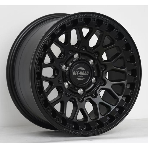 Диск литой черный матовый 6x139,7 8,5xR17 d106,1 ET+20 (продаются по 4 шт.)