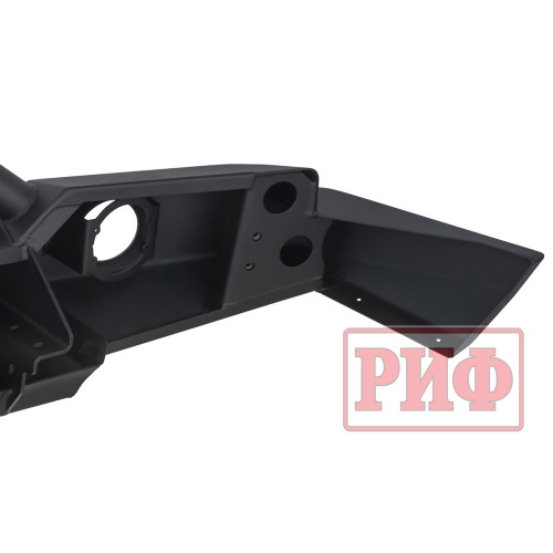 Бампер РИФ силовой передний для ГАЗ Соболь NN под штатные фары, с центральной защитной дугой, стандарт