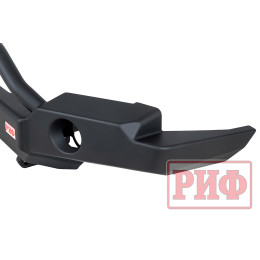 Бампер РИФ силовой передний для ГАЗ Соболь NN под штатные фары, с центральной защитной дугой, стандарт