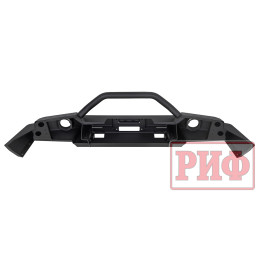 Бампер РИФ силовой передний для ГАЗ Соболь NN под штатные фары, с центральной защитной дугой, стандарт