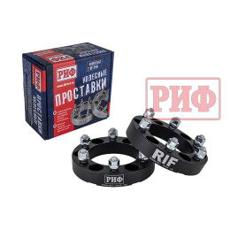 Проставки колёсные РИФ 6x139,7, ЦО 108 мм, толщина 30 мм, 12x1,5 (2 шт.)