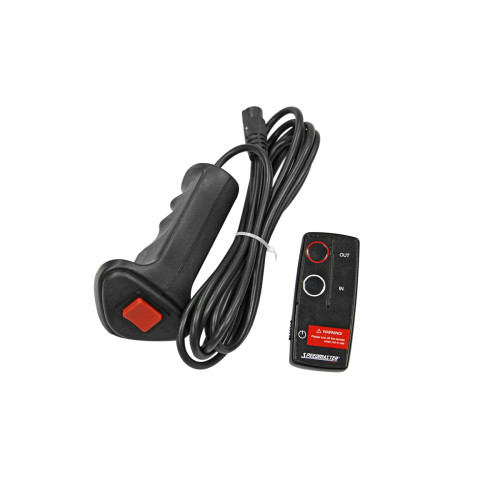 Лебёдка электрическая 12V Electric Winch 12000 lbs 5443 кг (влагозащищенная, синтетический трос)