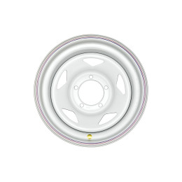 Диск усиленный УАЗ стальной белый 5x139,7 8xR16 d110 ET-25 (треугольник)