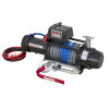 Лебёдка автомобильная электрическая 12V Runva 12000 lbs 5443 кг влагозащищённая, комбинированный роспуск, синтетический трос