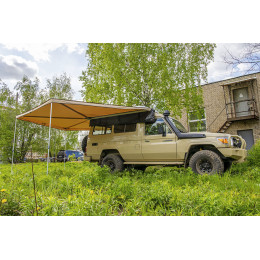 Маркиза автомобильная РИФ веерная 2,5х2,5 м (правая)