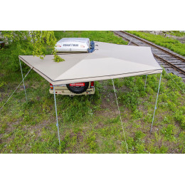 Маркиза автомобильная РИФ веерная 2,5х2,5 м (правая)