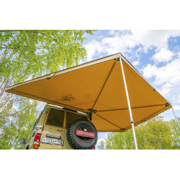 Маркиза автомобильная РИФ веерная 2,5х2,5 м (правая)