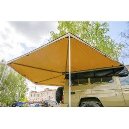 Маркиза автомобильная РИФ веерная 2,5х2,5 м (правая)