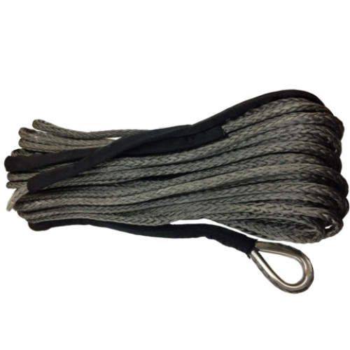 Трос для лебедки синтетический 12 мм/25 м (готовый)