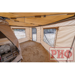 Стенки для комбинированной (прямоугольной с веерной частью) маркизы 2,5х2,5 м правые