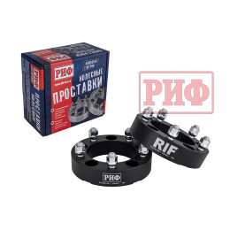 Проставки колёсные РИФ 5x139,7, ЦО 108 мм, толщина 38 мм, 14x1,5 (2 шт.)