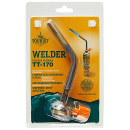 Резак газовый TOURIST WELDER с соплом паяльного типа, на резьбовой баллон