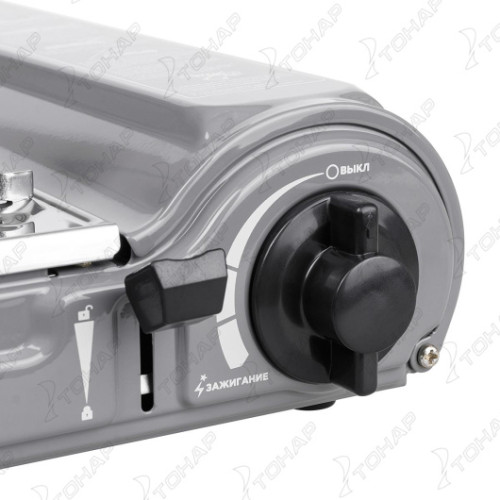 Плита газовая NISUS, портативная, в кейсе, горелка керамическая, ветрозащита