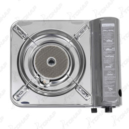 Плита газовая NISUS, портативная, в кейсе, горелка керамическая, ветрозащита