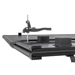 Крышка кузова РИФ для Great Wall Poer KingKong, трёхсекционная, алюминиевая, черная