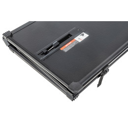 Крышка кузова РИФ для Great Wall Poer KingKong, трёхсекционная, алюминиевая, черная