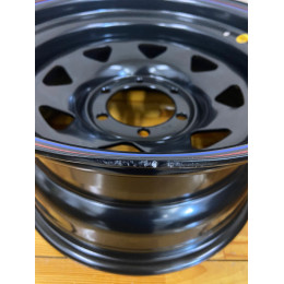 Диск усиленный Toyota Hilux 2.5D, 3.0D стальной черный 6x139,7 8xR16 d110 ET-10 (уценка)