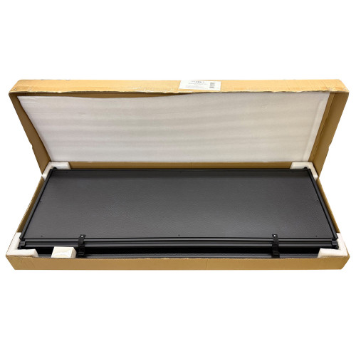 Крышка кузова Mitsubishi L200 2015+, трёхсекционная, алюминиевая, черная