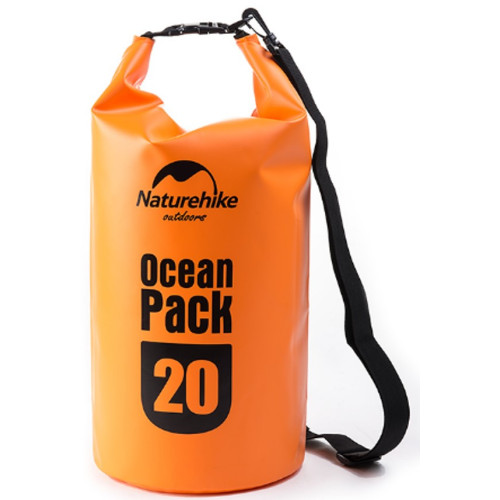 Гермомешок Naturehike Ocean Pack  20 л. (оранжевый)