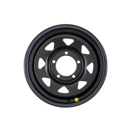 Диск усиленный УАЗ стальной черный 5x139,7 7xR16 d110 ET+30 (треуг. мелкий)