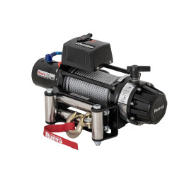 Лебёдка автомобильная электрическая 12V Runva 9500 lbs 4350 кг влагозащищенная, стальной трос