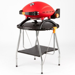 Гриль газовый O-GRILL 800T красный (в комплекте адаптер тип А)