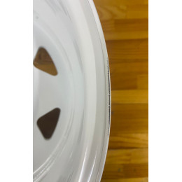 Диск усиленный УАЗ стальной белый 5x139,7 8xR15 d110 ET-19 (треуг. мелкий) (уценка)