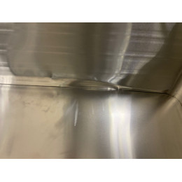 Ящик алюминиевый РИФ усиленный с замком 782х385х379 мм (ДхШхВ) (уценка)