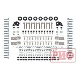 Багажник экспедиционный (платформа) алюминиевый РИФ 1250x2080 мм для TANK 400 (с крепежом)