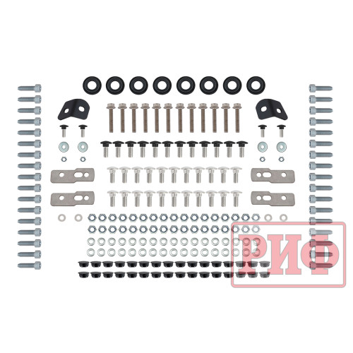 Багажник экспедиционный (платформа) алюминиевый РИФ 1250x2080 мм для TANK 400 (с крепежом)