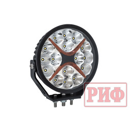 Светодиодная фара комбинированного света РИФ 178 мм 80W LED