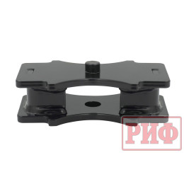 Проставка РИФ рессора-мост H=30 мм (отв.14,5 мм, ось13 мм)