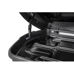 Бокс автомобильный на крышу Pentair RESORT 380 л черный глянец, двусторонний