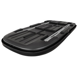 Бокс автомобильный на крышу Pentair RESORT 380 л черный глянец, двусторонний