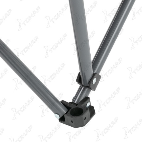 Кресло складное Helios круглое, до 150 кг, зеленое