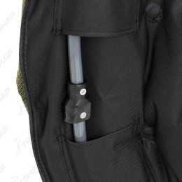 Кресло складное Helios круглое, до 150 кг, зеленое