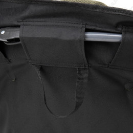 Кресло складное Helios круглое, до 150 кг, зеленое