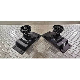 Кронштейны для крепления экспедиционной канистры к алюминиевому багажнику (платформе) РИФ