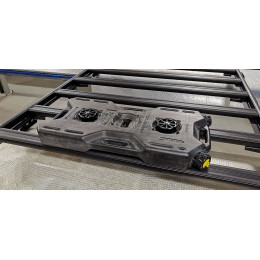 Кронштейны для крепления экспедиционной канистры к алюминиевому багажнику (платформе) РИФ