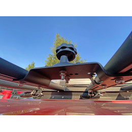 Кронштейны для крепления экспедиционной канистры к алюминиевому багажнику (платформе) РИФ