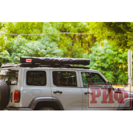 Маркиза автомобильная РИФ веерная, безопорная 2,0х2,0 м (правая)