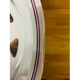 Диск усиленный УАЗ стальной белый 5x139,7 8xR16 d110 ET-19 (треугольник мелкий)