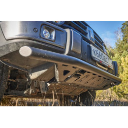 Бампер РИФ силовой передний/защита штатного бампера TANK 300 c защитой радиатора (устанавливается только с площадкой под лебёдку)