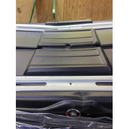 Бокс автомобильный на крышу Pentair COBRA 390L черный глянец, двусторонний (уценка)