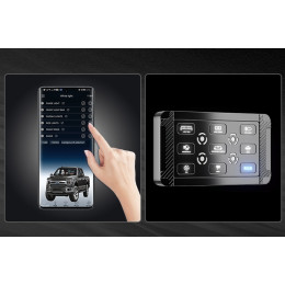 Панель переключателей AURORA (9 кнопок + Bluetooth)