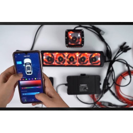 Панель переключателей AURORA (9 кнопок + Bluetooth)