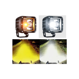 Светодиодные фары дальнего света AURORA 76x76 мм 30W LED