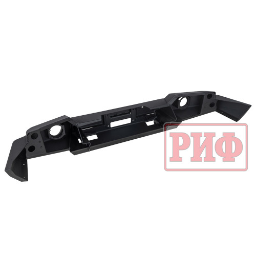 Бампер РИФ силовой передний для ГАЗ Соболь NN под штатные фары, стандарт