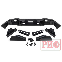 Бампер РИФ силовой передний для ГАЗ Соболь NN под штатные фары, стандарт