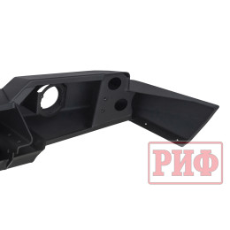 Бампер РИФ силовой передний для ГАЗ Соболь NN под штатные фары, стандарт